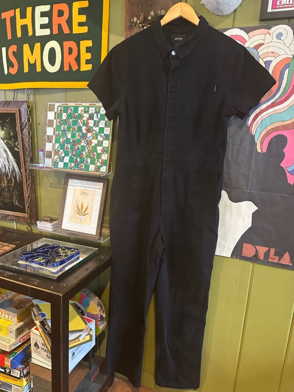 ATWYLD Black Utility Jumpsuit – Size XL